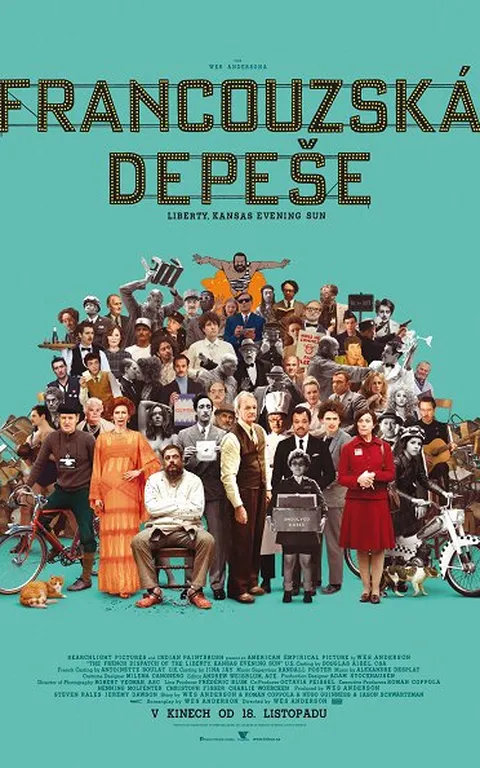 Francouzská depeše Liberty, Kansas Evening Sun