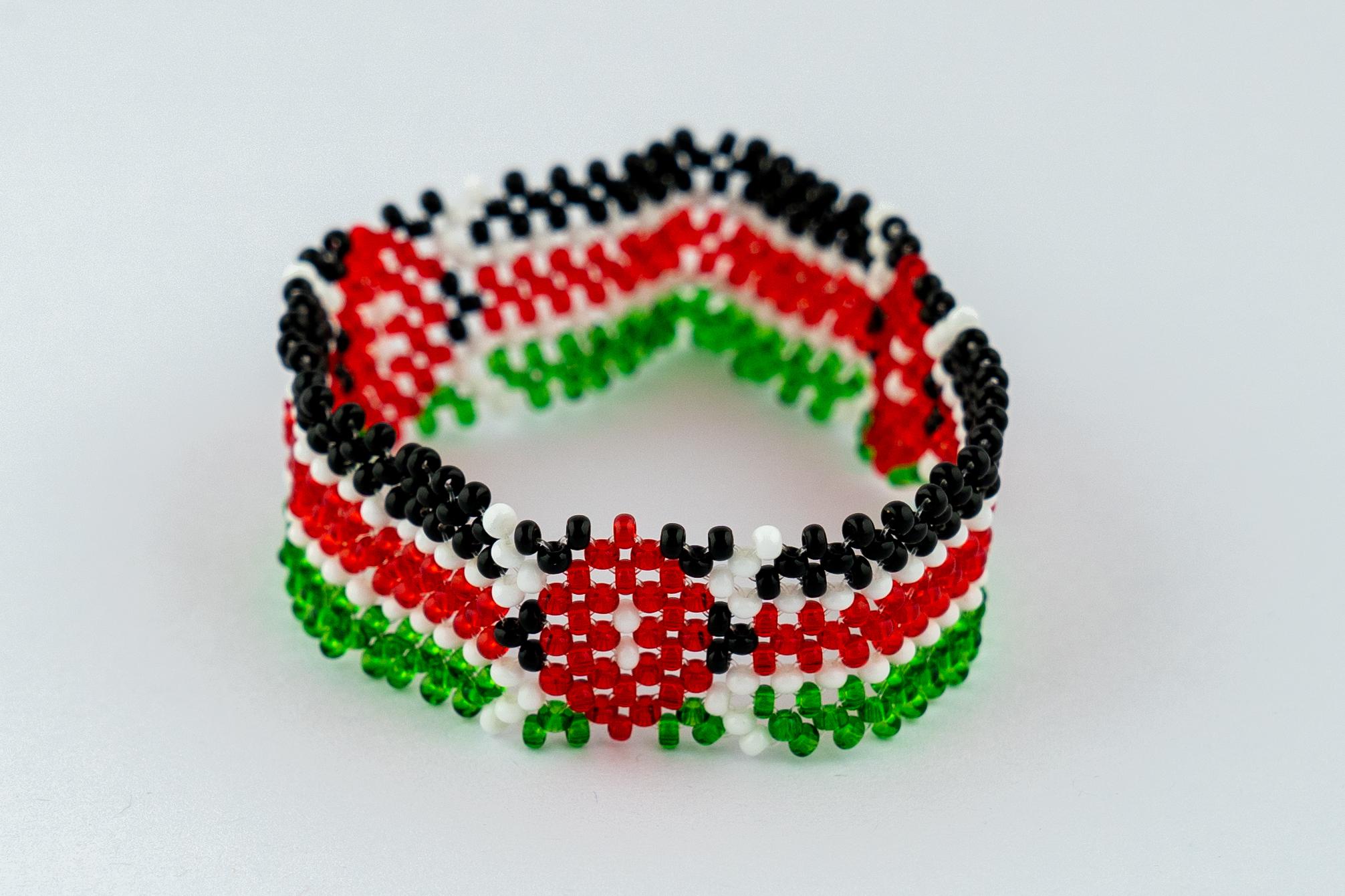 Kenya flag design detail