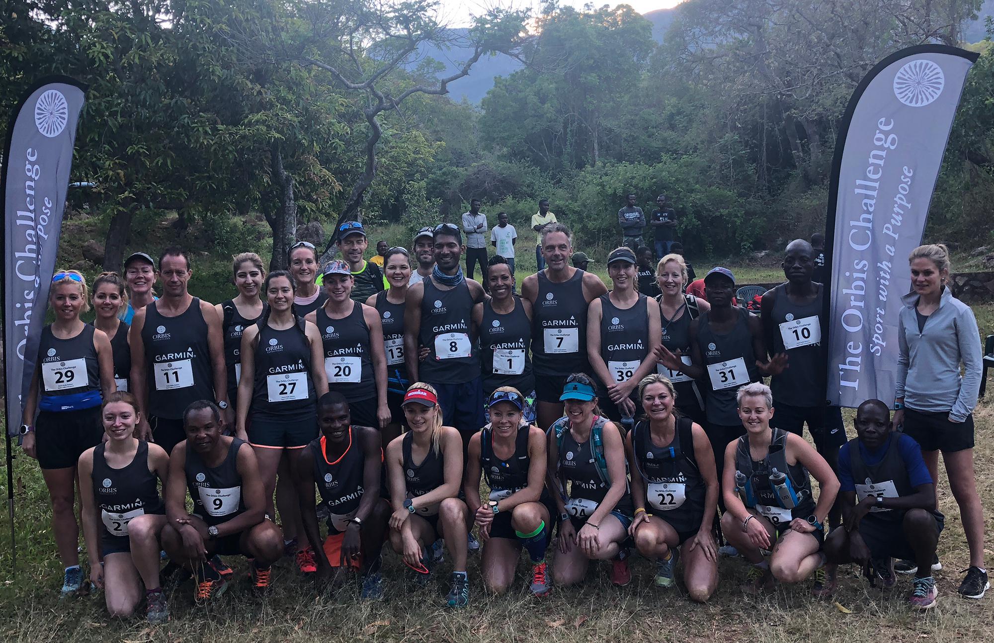 The Orbis challenge team in Malawi