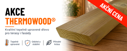 ThermoWood® - kvalitní tepelně upravené dřevo v akci