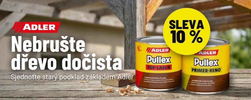 Adler Pullex Top-Lasur + Primer-reno za akční cenu