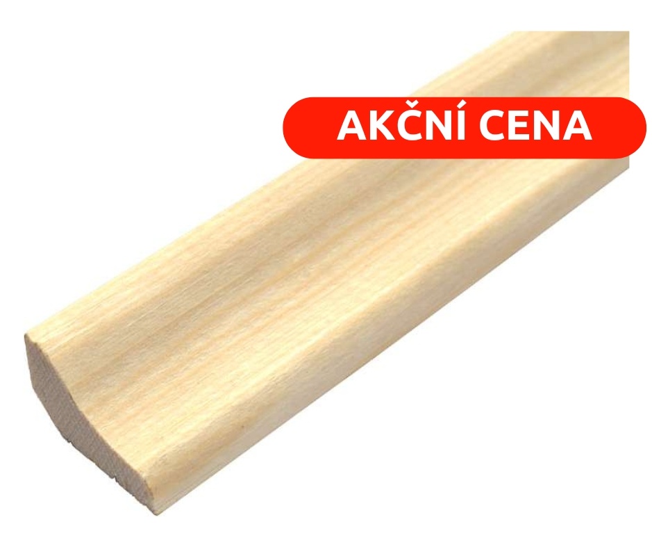 Dřevěné lišty za akční cenu