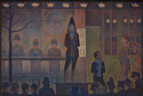 Georges Seurat, "Circus Sideshow (Parade de cirque)"