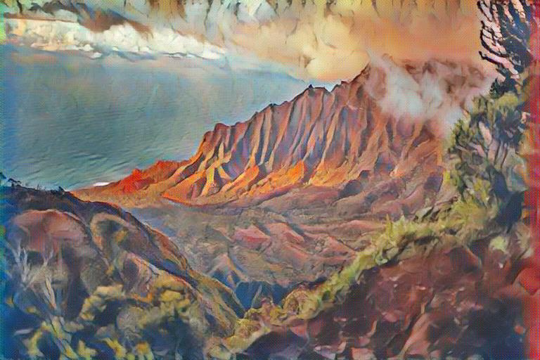 AI Abstract Art Landscapes