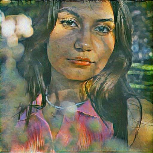 Avatar Cat Maker Example -- Anime Style Applied to Portrait Photo