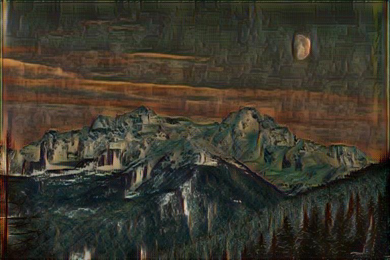 Landscapes in Van Gogh style