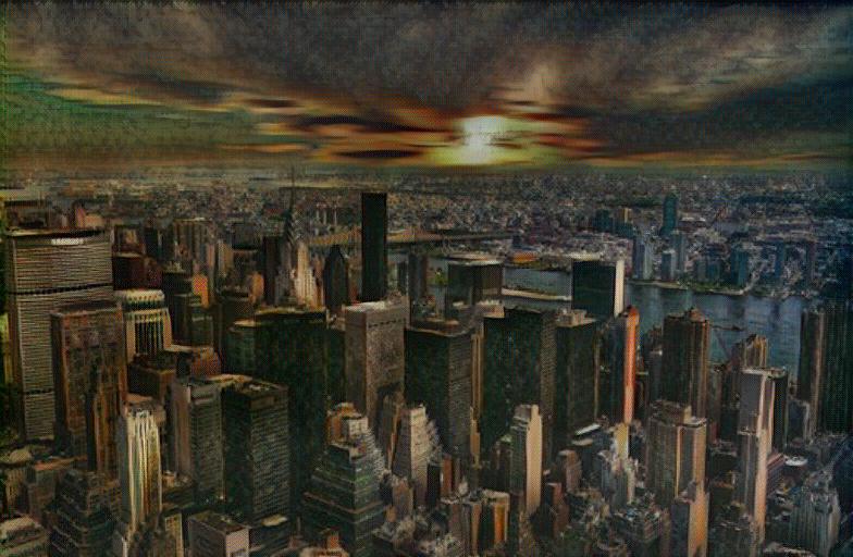 Night Scenes in Van Gogh style