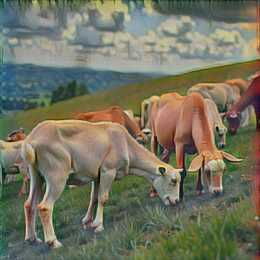 Landscapes in Cubism style