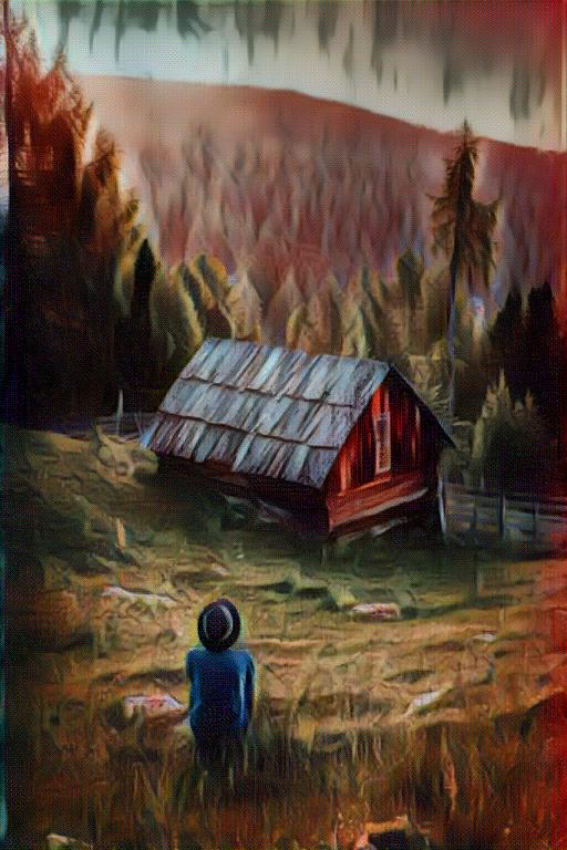 Night Scenes in Van Gogh style