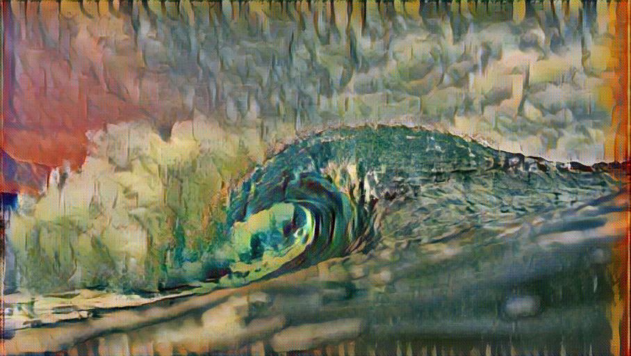 Seascapes in Van Gogh style