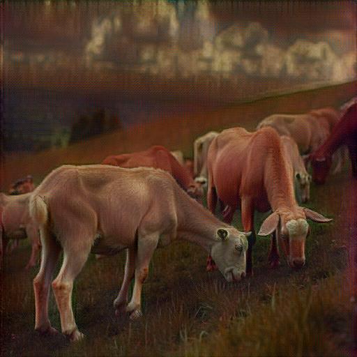 Landscapes in Van Gogh style