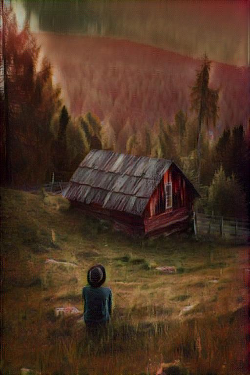 Night Scenes in Van Gogh style