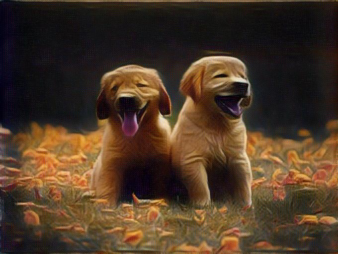 Animals transformed into Gothic Art style