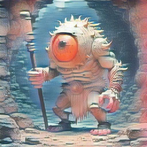 Fantasy in Van Gogh style