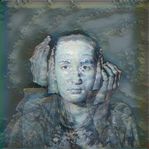 Couple portrait painting in Impressionism style