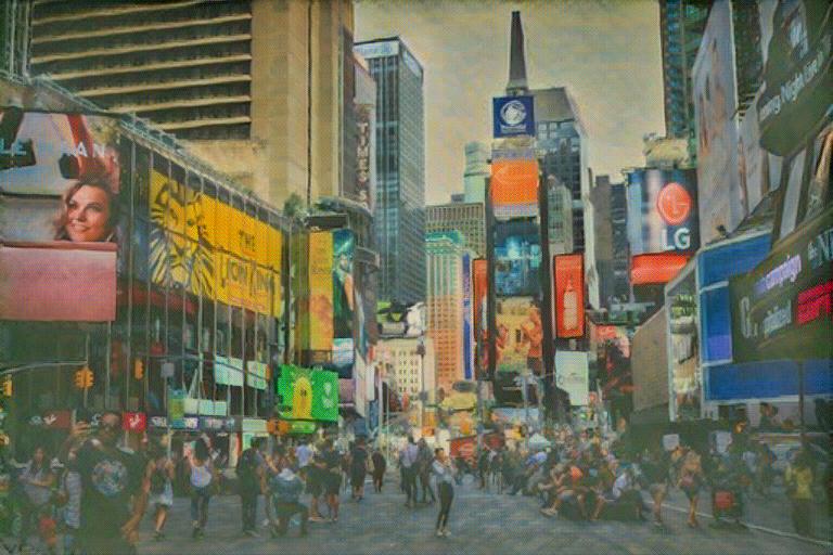 Street Scenes in Van Gogh style