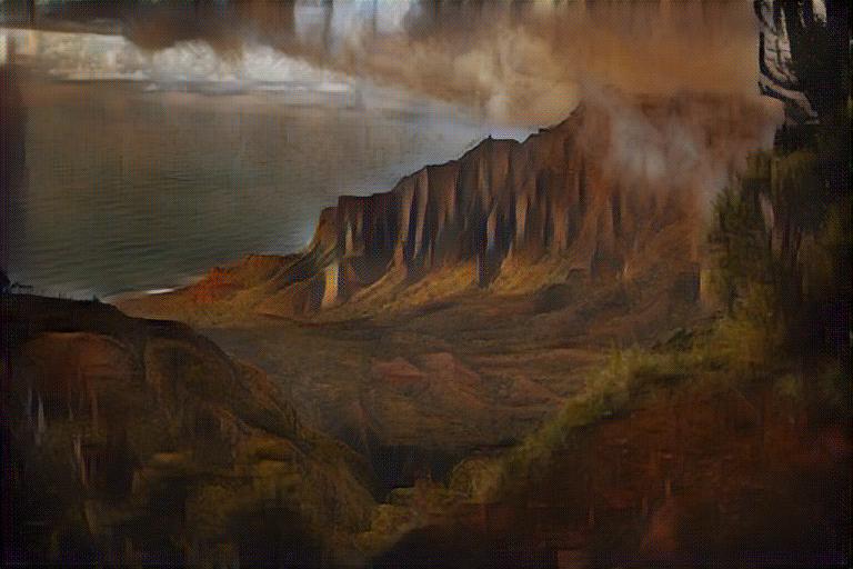 AI Gustav Klimt Landscapes