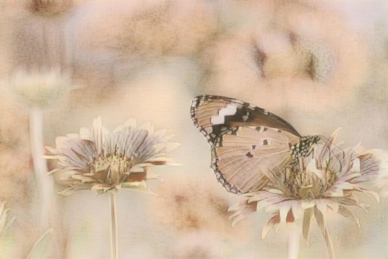 Flowers in Van Gogh style