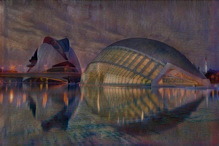 Interiors in Miro style