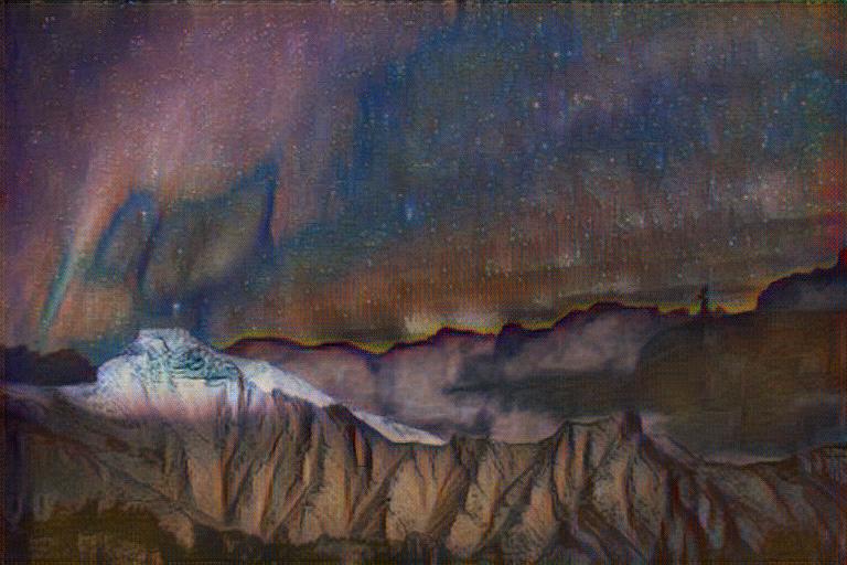 Night Scenes in Van Gogh style