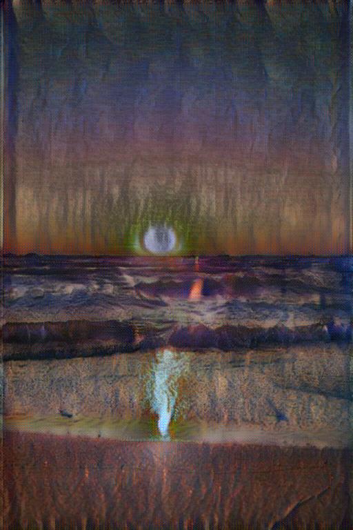 Seascapes in Van Gogh style