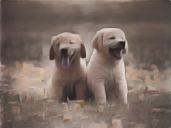 Wildlife in Romanticism style