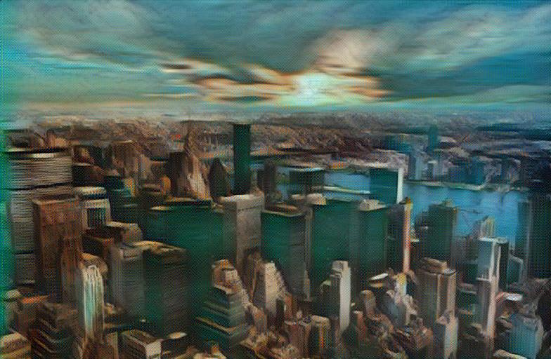 Night Scenes in Van Gogh style