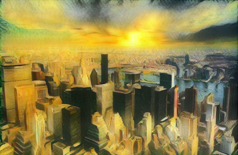 Night Scenes in Van Gogh style