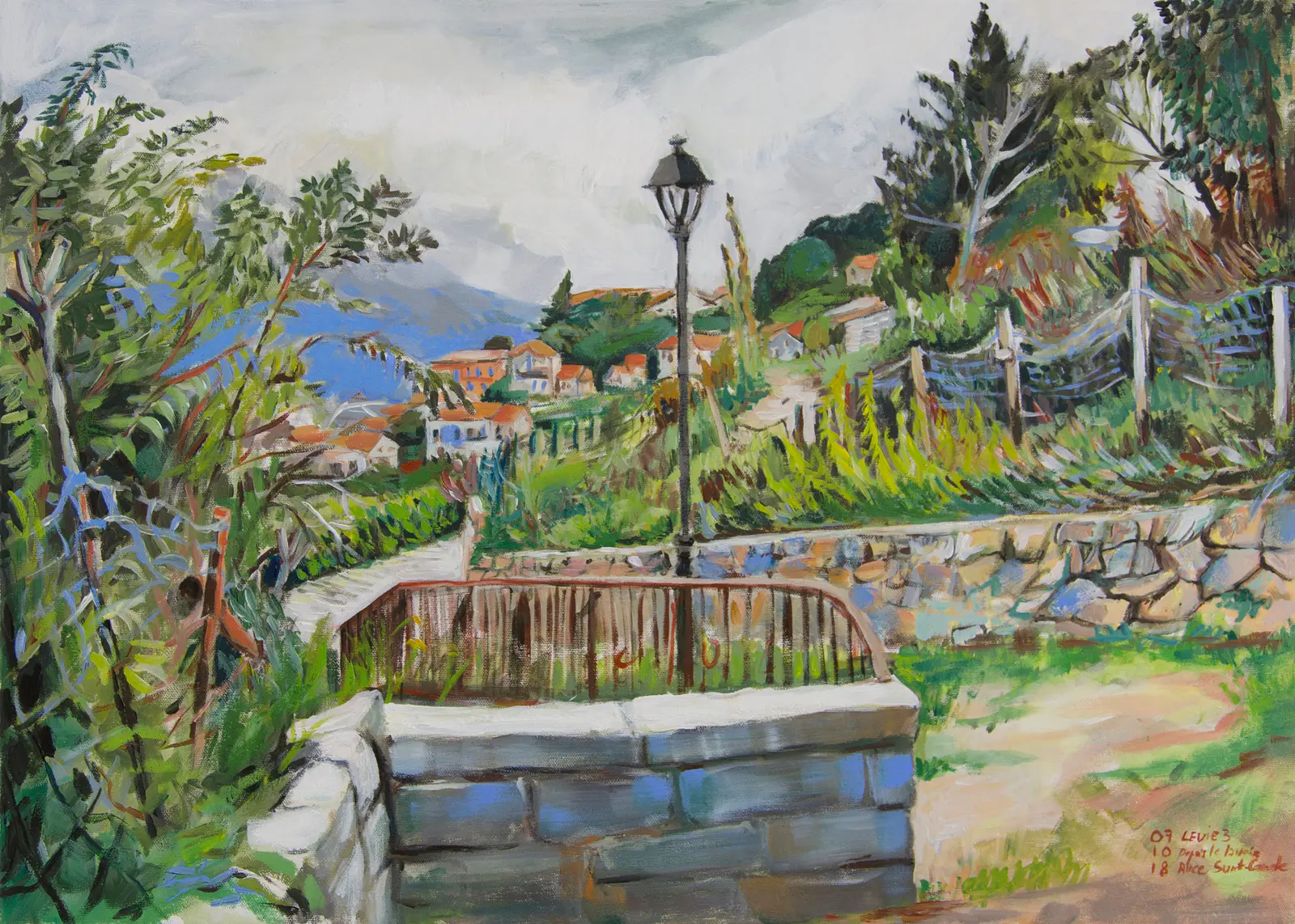 Depuis le lavoir