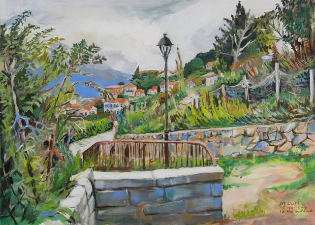 Depuis le lavoir
