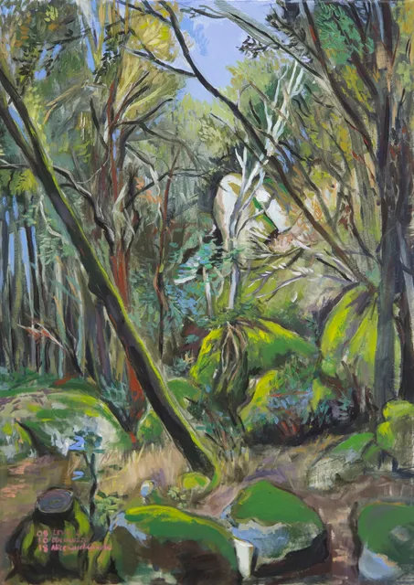 Sous-bois à Cucuruzzu
