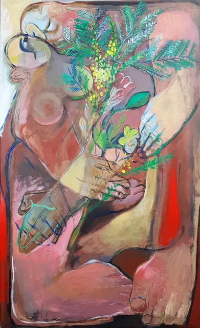 Un bouquet de mimosa