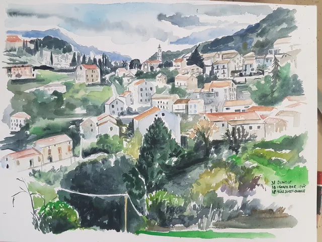 Vue de Levie