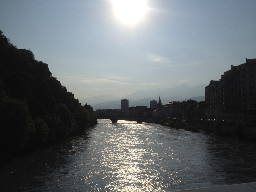 Départ de Grenoble à 8H30