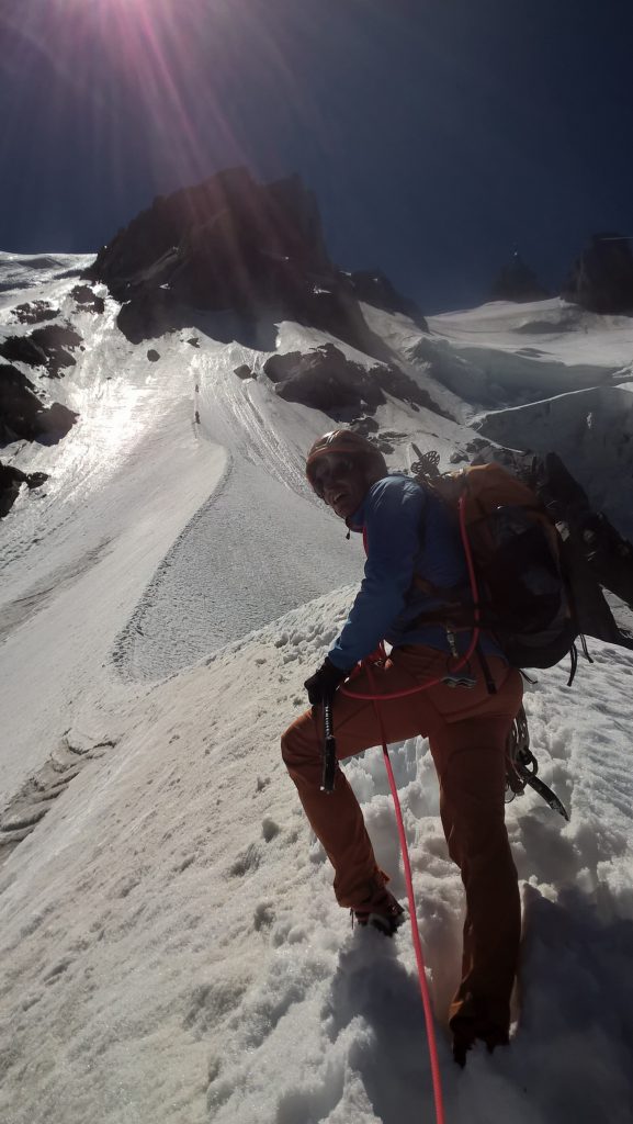 sortie de l'Eperon Frendo en vue