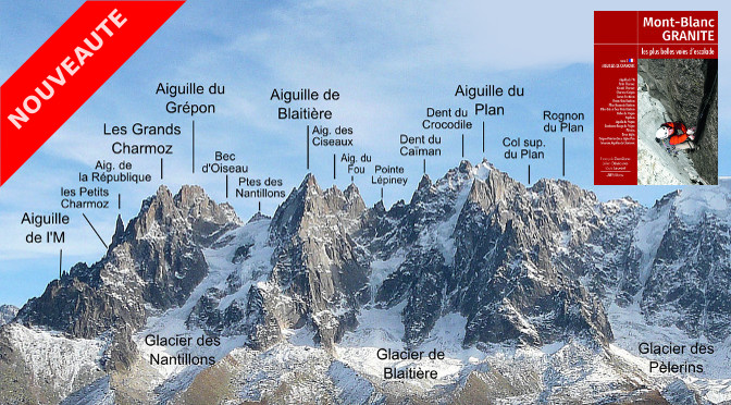 Livre topo escalade GRANITE Tome 2 : Les Aiguilles de Chamonix