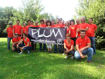 Equipe PLUM à Thiez (74)
