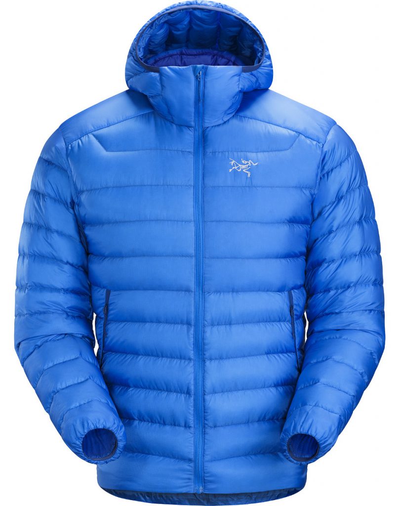 Doudoune Arcteryx Cerium LT Hoody couleur Rigel