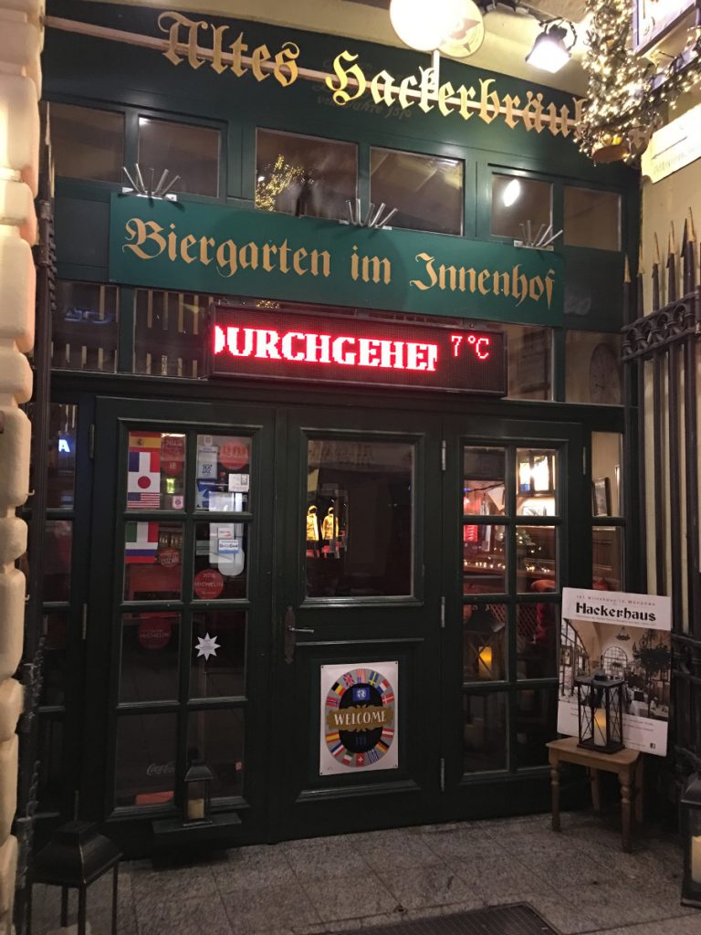 Un restaurant typique bien mérité !