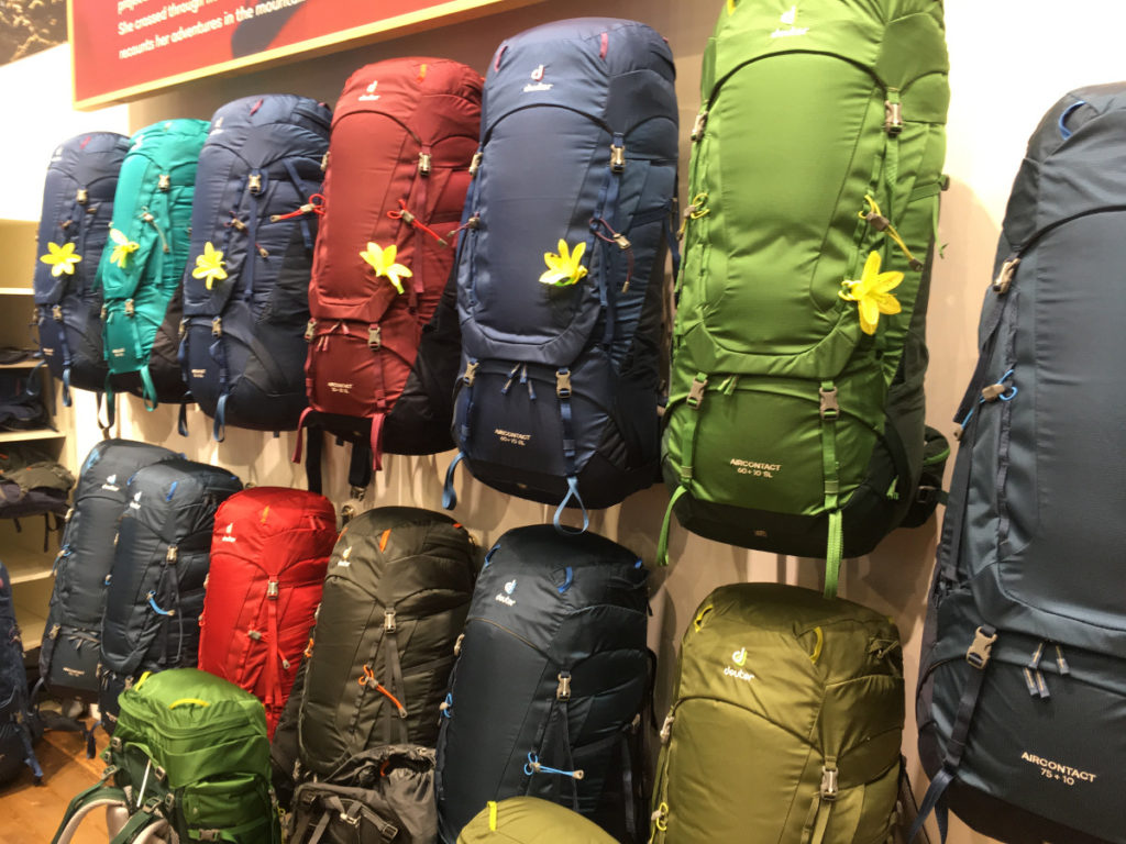 Nouveaux sacs à dos Aircontact Deuter été 2019