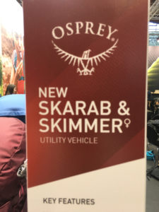 Sacs SKARAB et SKIMMER Osprey été 2019