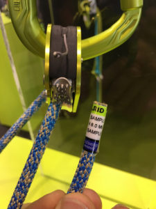 Nouvelle poulie Edelrid fonctionnant sur une cordelette de 6mm !