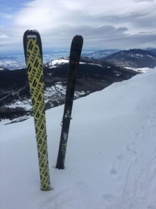 Skis Hagan Ultra 82 testés dans le massif des Bauges sur plusieurs montées descente de 600m