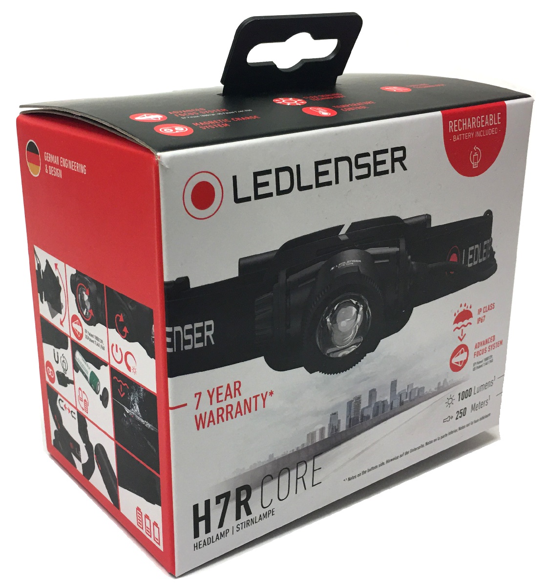 Coffret de la lampe frontale Ledlenser H7R Core - Blog Montania Sport