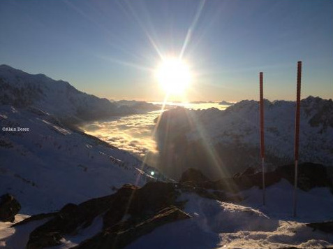 Un seul objectif pour Alain Desez : profiter de nos belles montagnes !