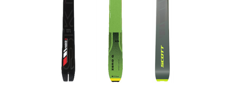 Talons Ski Trab Magico, Blizzard Zero G et Scott Superguide