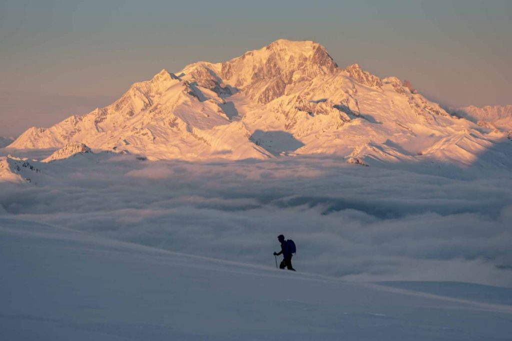 Ski de rando à Arêches-Beaufort ©espritsoutdoor