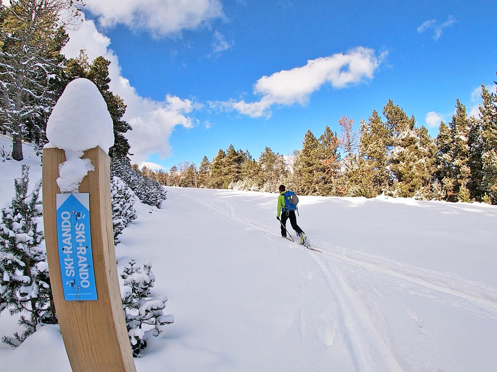 Ski de rando Puigmal-la voie de la sagesse