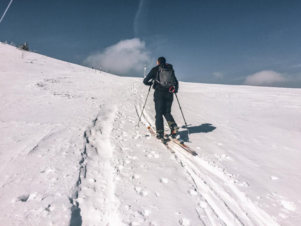 Ski de randonnée le Gaschney