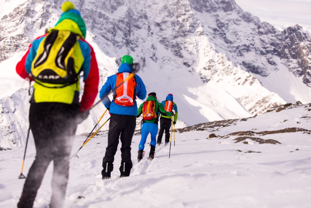 Sortie ski de rando à la journée avec sacs CAMP de 20 à 30L